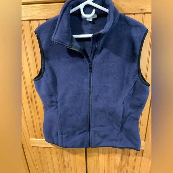 Port Authority Jackets & Blazers - Port Authority Navy Blue Fleece Vest